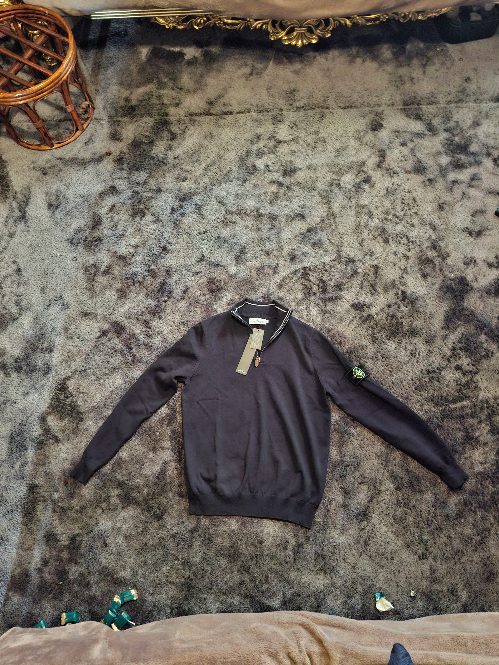 1/4 zip stone island M